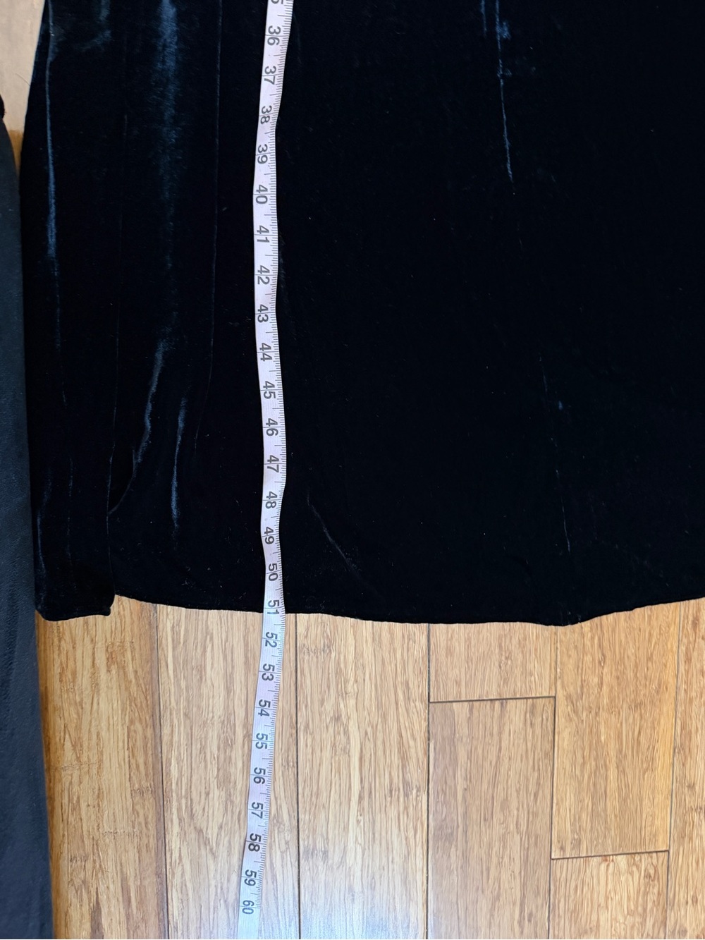 Eileen Fisher Sleeveless Black Velvet Midi Dress Size XL - Picture 5 of 8